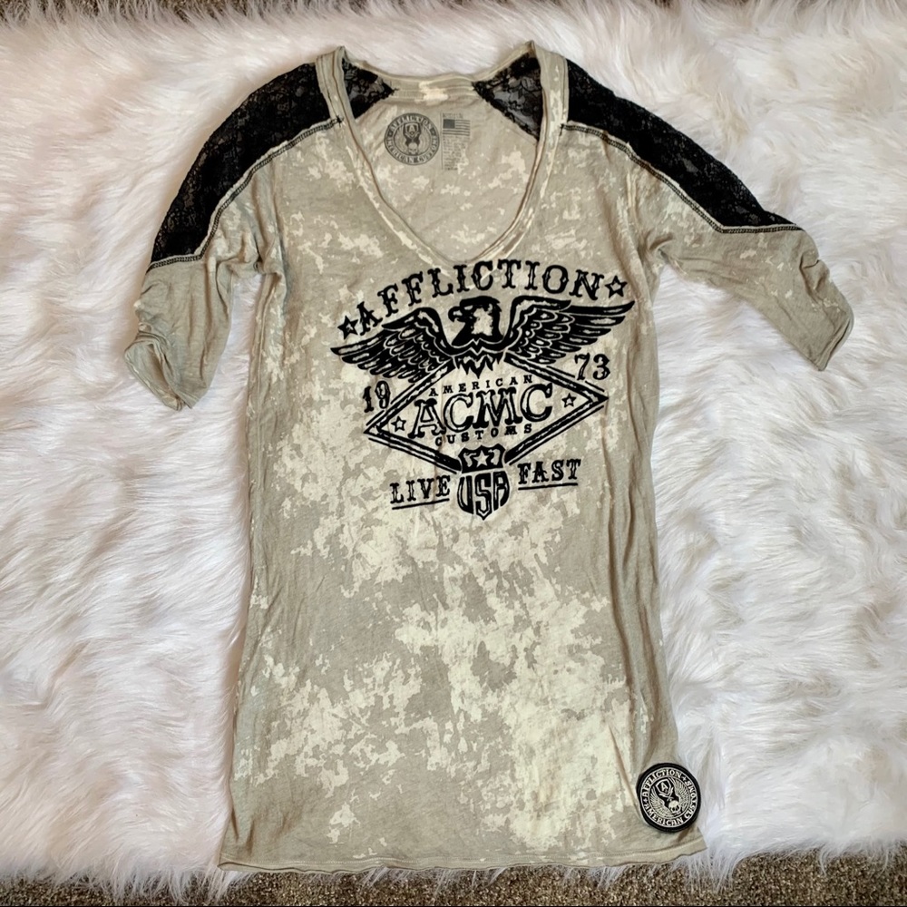 1/4 sleeve Affliction American Customs